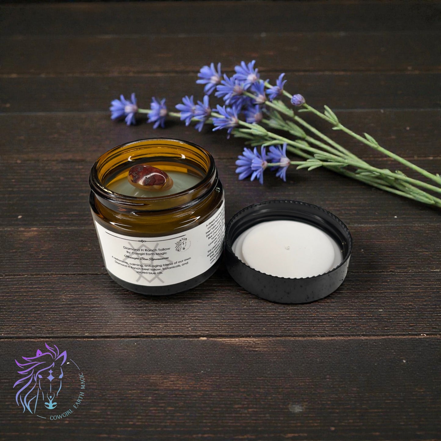🌙 MIDNIGHT BLUE REJUVENATION — Tallow Facial Cream