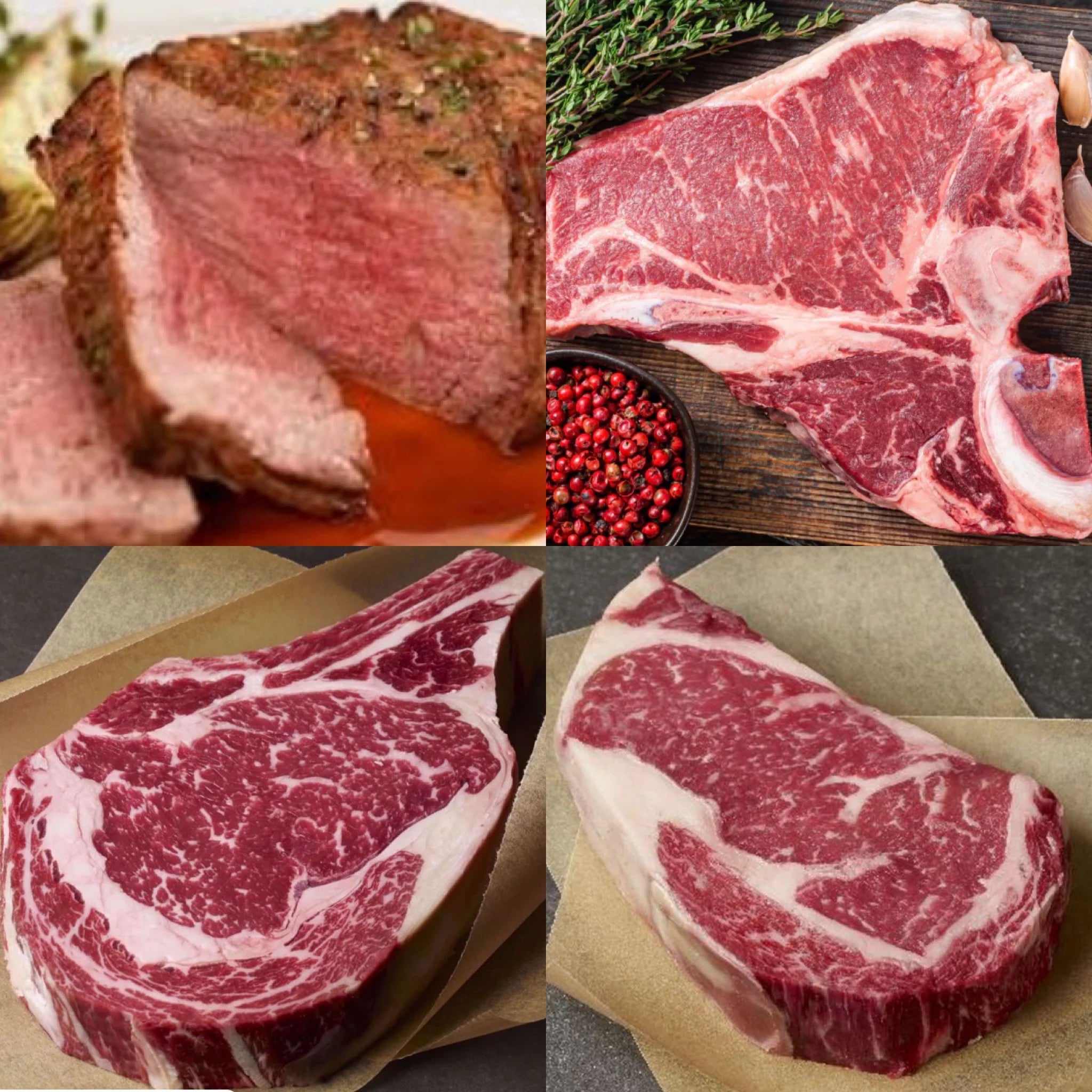 Premium Cuts Steak Box | Diamond H Ranch | Montgomery City, MO ...
